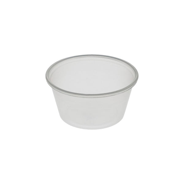 2oz Clear Plastic Portion cups 2500's