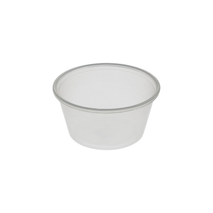 2oz Clear Plastic Portion cups 2500's