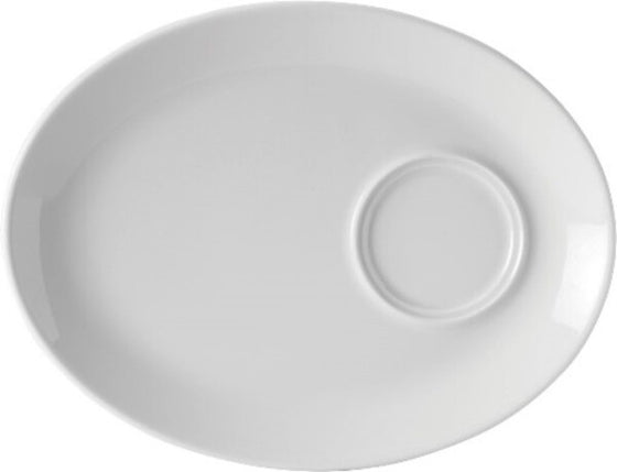 Largest Supplier of Hygiene & Catering, Donegal, UK, Ireland, Kellyshc.ie Titan Oval Gourmet Plate 11"